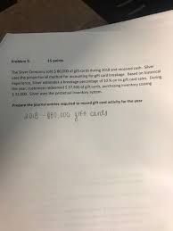 Check spelling or type a new query. Problem 5 15 Points The Silver Company Sold 80 000 Chegg Com
