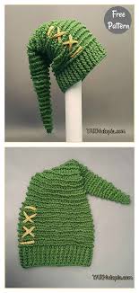 Easter crafts to sell at craft shows. Fancy Elf Hat Crochet Patterns
