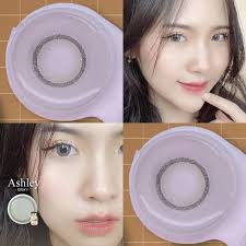 🧁ลุคคุณหนู ดวงตาละมุน Ashley กรองแสง️ ☀️ ของแท้ มีอย. ✓เลนส์นิ่ม ค่าน้ำ55%  คอนแทคเลนส์ MAYA Lens ตาโต บิ๊กอาย พร้อมส่ง