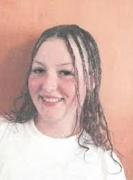 Her name is Caroline Faith Williamson-Logan; she is 28 years old, disabled,  and has the mind of a 10-year-old child, making her easily manipulable.  Last year she was taken, and since then,