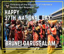 Logo hari kebangsaan brunei 2020 ke 36. Ucapan Selamat Hari Kebangsaan Ke 37 Brunei Darussalam Oleh Duta Besar Ri