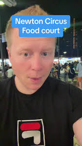 Tiina Candy's Newton Circus Food Court Experience in Singapore