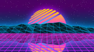 Looking for the best cool neon wallpaper? Neon Sunset Synthwave Abstract Digital Art 4k Wallpaper 90