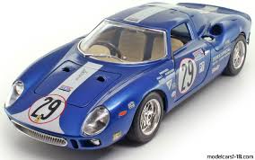 By 1965, shelby and his team were working on ford's new racer, the gt40, which would go on to capture the famous le mans title from ferrari, a performance juggernaut that had won the famous race. 1965 Ferrari 250 Lm Le Mans Racing Car Bburago 1 18 Details