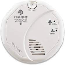 Usually the procedure is the same for all modern after that, press the test/reset button on the front of the sensor. First Alert Powered Alarm Sco5cn Combination Smoke And Carbon Monoxide Detector Battery Operated 1 Pack White Combination Smoke Carbon Monoxide Detectors Amazon Com