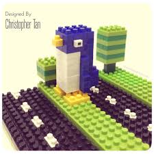 Nanoblock Penguin From Crossy Road Game Crossy Road Legos Cool Lego
