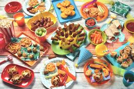Roast chicken with oranges, chicory & spelt. Kids Party Finger Food Vegan Vegetarian Recipes Quorn