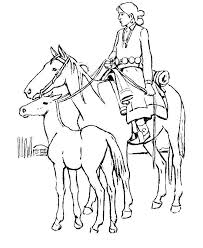 Amazing things will happen today for teens. Online Coloring Pages Horse Coloring Page Girl On Horseback For Teenagers