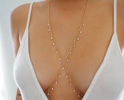 14k Gold Filled Dripping Cz Diamonds Dainty Body Chain Version 2 0 Real Gold Body Chain In 2021 Gold Body Chain Body Chain Jewelry Body Chain