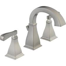 These delta chrome faucet can help in your quest of adding elegance and glamor to your kitchen or bathroom. Delta Lakewood Two Handle 8 Widespread Bathroom Faucet At Menards
