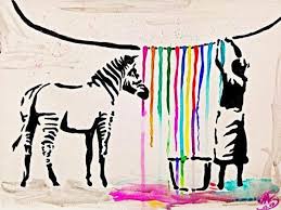 Great savings & free delivery / collection on many items. Du Mochtest Das Artnight Motiv Washig Zebra Von Banksy Einmal Selbst Unter Fachkundiger Anleitung Auf Die Leinwand Banksy Graffiti Banksy Strassenkunst Banksy