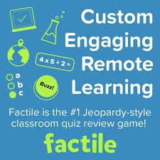 Play Factile S Instagram Post Make Your Remote Learning Factile Game Even More Engaging With Buz In 2020 Review Games Online Teaching Learning