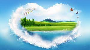 2048 x 1152 pictures nature. Download Wallpaper 2048x1152 Nature Pattern Clouds Summer Heart Ultrawide Monitor Hd Background