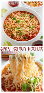 20 Minute Spicy Sriracha Ramen Noodle Soup Video Baker By Nature Recipe Noodle Recipes Easy Ramen Noodle Soup Spicy Ramen Recipe