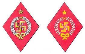 The armbands of the Red Army had the image of a swastika with an  abbreviation of the RSFSR, officers and soldiers of.. | VK