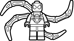 Download and print these spiderman coloring pages, tv & film for free. Lego Iron Spiderman Coloring Page Free Printable Coloring Pages For Kids