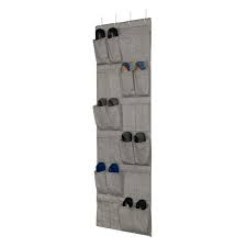 на восток от солнца на запад от луны купить Loft 24 Pocket Arrow Weave Over The Door Shoe Organizer In Grey Door Shoe Organizer Shoe Organizer Best Closet Organization
