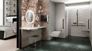 Wheelchair accessible bathroom by one week bath. Universal Accessible Bathroom Design Photos Facebook