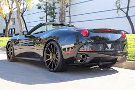 Brand new satin black finish. 3 Piece Rims For Ferrari Giovanna Luxury Wheels
