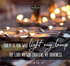 Jesus Is Our Light Let Your Light Shine Psalm 18 28 Bible Study Scripture