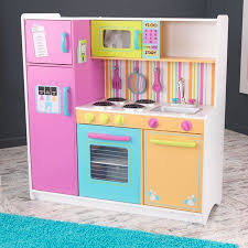 Check spelling or type a new query. Kidkraft Deluxe Big And Bright Kitchen Walmart Com Kitchen Sets For Kids Bright Kitchens Kids Play Kitchen