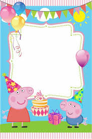 Birthday Invitation Card Template Hd New Of Peppa Pig Invitation Card Template New Hd Buy Now Https Www Peppa Pig Invitations Peppa Pig Birthday Invitations Peppa Pig Birthday Party Decorations