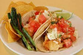 Maybe you would like to learn more about one of these? Baja Fish Taco Fresh Beer Battered Fish Placed In A Warm Soft Corn Tortilla With Shredded Cabbage And Our Own Tangy Dres Baja Fish Tacos Fresh Food Fresh Beer