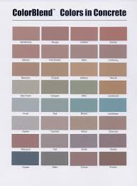 37 high quality ready mix concrete color chart