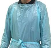 Fluid Resistant Disposable Unisex Gown with Thumb Loop ...