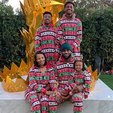 A Roundup Of Our Favorite Family Christmas Photos From Diddy Kenya Moore Lebron James Will Smith More Lebron James Family Lebron James And Wife Lebron James