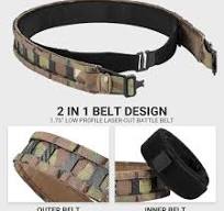 Molle Belt WarmHeartting Tactical Molle Battle Belt Quick ...