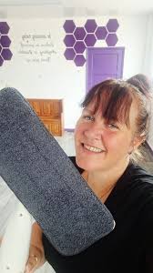 Last night at the studio? 💦 Sweat. 💪 Sass. 👠 Shoe prints that told a  whole story. This morning at 9:10am, I was back — mop in hand, scrubbing  away like a