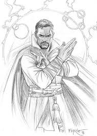 Doctor Strange Marvel Superhero Coloring Page Doctor Strange Marvel Doctor Strange Drawing Doctor Strange Comic