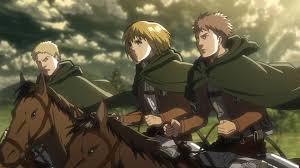 They are mostly used in expeditions, though they can be used for leading carriages inside the walls. Shingeki No Kyojin Attack On Titan Episode 17 The Female Titan Stunnacobalt