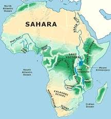 It is the world's 2nd largest and 2nd most also read: Jungle Maps Map Of Africa Sahara Desert