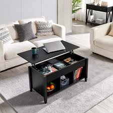 We've scoured amazon's site to find the best lift top coffee tables to suit your style. Winado Lift Top Coffee Table With Hidden Compartment End Rectangle Table Storage Space Living Room Furniture Black Walmart Com Walmart Com
