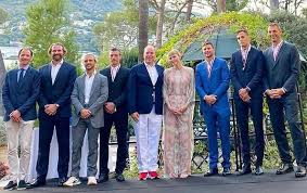 Fondation princesse charlène de monaco. Princess Charlene And Prince Albert Of Monaco Held A Dinner At The Prince S Palace