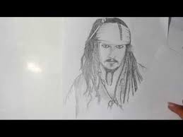 Gambar Mudah Simple Sketsa Pensil Jack Sparrow Tutorial Melukis Youtube In 2020 Drawing Artist Artist Sketches Drawings