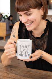 Funny Husband Mug: I Tricked You Into Marrying Me, Valentine's Gift