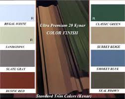 Standard Metal Building Colors Man Shed Bp Construction Inc