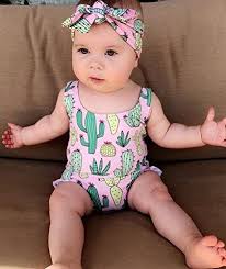 There are 483 suppliers who sells girls bathing. Amazon Com Itfabs Newborn Baby Girl Cactus Swimsuit Ruffles Bathing Suit Bikini Floral Swimwear With Hea Baby Girl Newborn Girls Beachwear Baby Girl Headbands