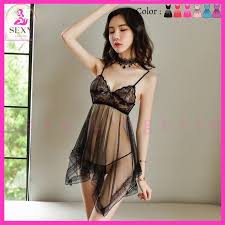 Tipis transparan tembus pandang tipis transparan baju tidur seksi setelan transparan. Jual Pakaian Tidur Tembus Pandang Terbaru Lazada Co Id