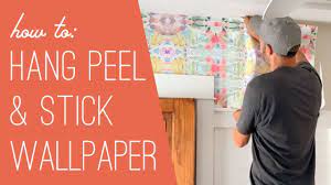 Determine how much wallpaper you need. How To Hang Peel Stick Wallpaper Youtube