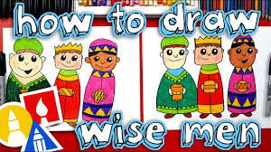As you read this story, pay attention to the reason the wise men from the east come to find jesus. How To Draw Three Wise Men Nativity Youtube