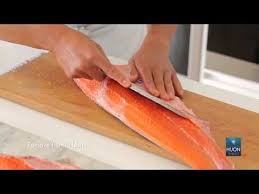 Subscribe, like and hit the bell! Watch The Video Below To Learn How To Fillet Huon Salmon With Masaaki Koyama Fillet Salmon Fish Monger