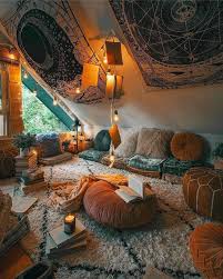 Nestfeels On Instagram Describe This Place In One Word A Mixture Of Bohemian Scandinavi In 2020 Stylish Home Decor Bohemian Bedroom Decor Aesthetic Room Decor