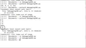 Python List Index Out Of Range Youtube