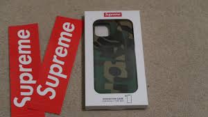 Iphone 12 pro max case. Supreme Fw20 Week 11 Pickup Unboxing Camo Iphone 11 Pro Max Case Youtube