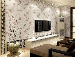 Bosan pakai wallpaper ganti dengan dinding 3 dimensi via rumahku.com. Gambar Wallpaper Dinding Ruang Tamu Rumah Minimalis Wallpaper Dinding Modern Wallpaper Living Room Interior Paint Colors For Living Room