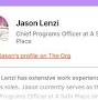 Profile Picture of Jason Lenzi - Chief Programs Officer at A Safe Place | The Org (@theorg.com) on Google